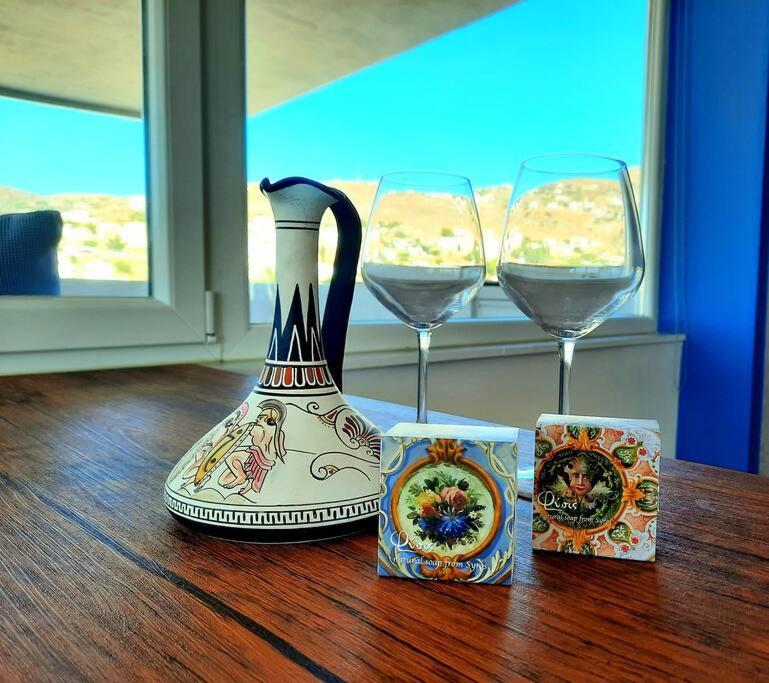 Appartamento Liberty Roof House Ermoupoli Esterno foto